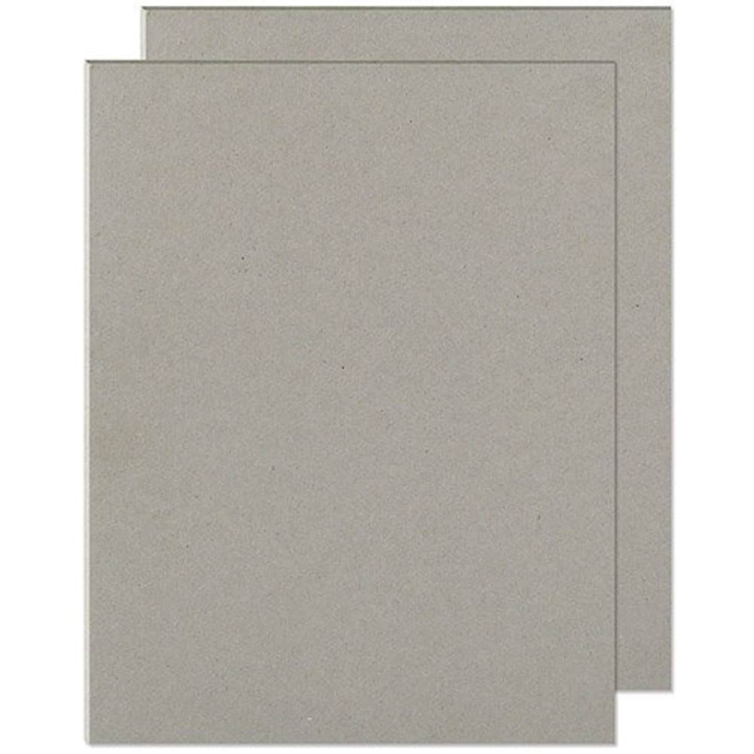 Alliance Paperboard 8.5x11 22PT Chipboard Gray (CP8511)