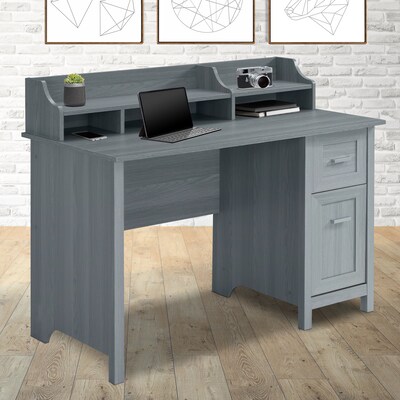 Techni Mobili 47"W Table Desk, Gray (RTA-8411-GRY)