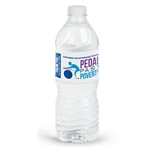 Custom Water Bottle Label, 1.75 x 8.25 Rectangle, 1 Standard Color, 1-Sided