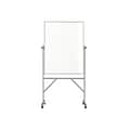 Ghent Steel Mobile Dry-Erase Whiteboard, Aluminum Frame, 4 x 3 (ARMM43)