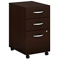 Bush Business Furniture Westfield 3 Drawer Mobile File Cabinet, Mocha Cherry (WC12953SU)