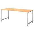 Bush Business Furniture 400 Series 72W x 30D Table Desk, Natural Maple (400S145AC)