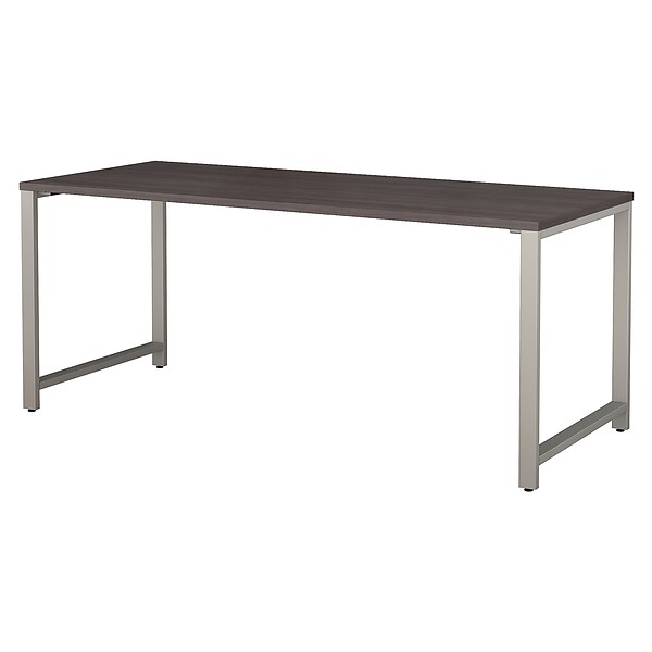 Bush Business Furniture 400 Series 72W x 30D Table Desk, Storm Gray (400S145SG)