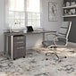 Bush Business Furniture 400 Series 72"W Table Desk with Metal Legs, Storm Gray (400S145SG)