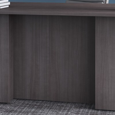 Bush Business Furniture Office 500 72"W Executive Desk, Storm Gray (OFD172SGK)