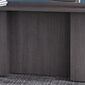 Bush Business Furniture Office 500 72"W Executive Desk, Storm Gray (OFD172SGK)