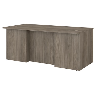 Bush Business Furniture Office 500 72W Executive Desk, Modern Hickory (OFD172MHK)