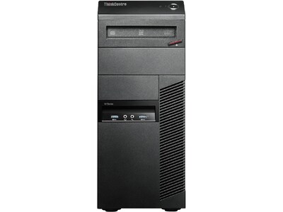 Lenovo ThinkCentre M93 Refurbished Desktop Computer, Intel Core i7-4770, 16GB Memory, 240GB SSD