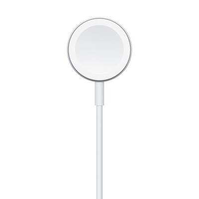 Apple Magnetic Smart Watch Charging Cable, USB, 3.3 ft., White (MX2G2AM/A)