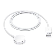 Apple Magnetic Smart Watch Charging Cable, USB, 3.3 ft., White (MX2G2AM/A)