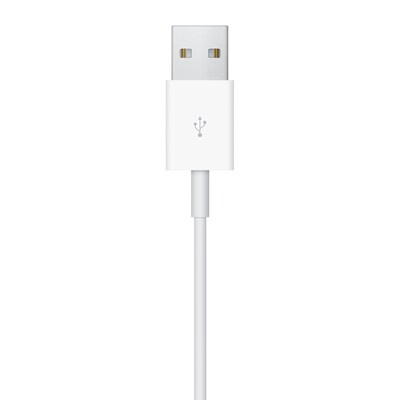 Apple Magnetic Smart Watch Charging Cable, USB, 3.3 ft., White (MX2G2AM/A)