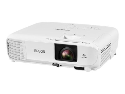 Epson PowerLite 118 3LCD XGA Classroom Projector with Dual HDMI, White (V11HA03020)