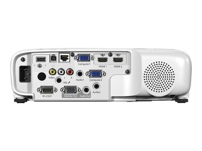Epson PowerLite 118 3LCD XGA Classroom Projector with Dual HDMI, White (V11HA03020)