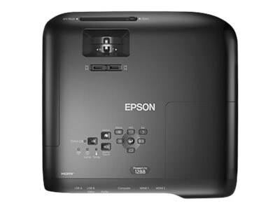 Epson PowerLite 1288 Full HD 1080p Meeting Room Projector with Built-in Wireless and Miracast, Black (V11H978120)
