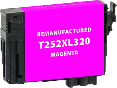 Clover Imaging Group Remanufactured Magenta High Yield Ink Cartridge Replacement for Epson T252XL (T