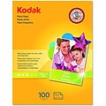 Kodak Glossy Photo Paper, 8.5 x 11, 100/Pack (8209017)