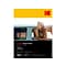 Kodak Glossy Photo Paper, 8.5 x 11, 100 Sheets/Pack (41183)