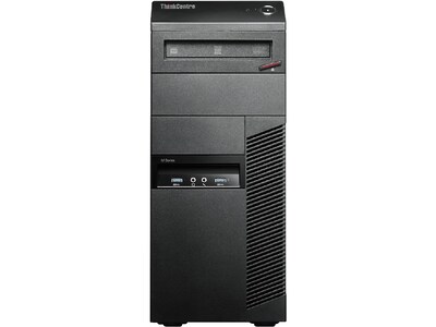 Lenovo ThinkCentre M93 Refurbished Desktop Computer, Intel Core i7-4770, 16GB Memory, 480GB SSD