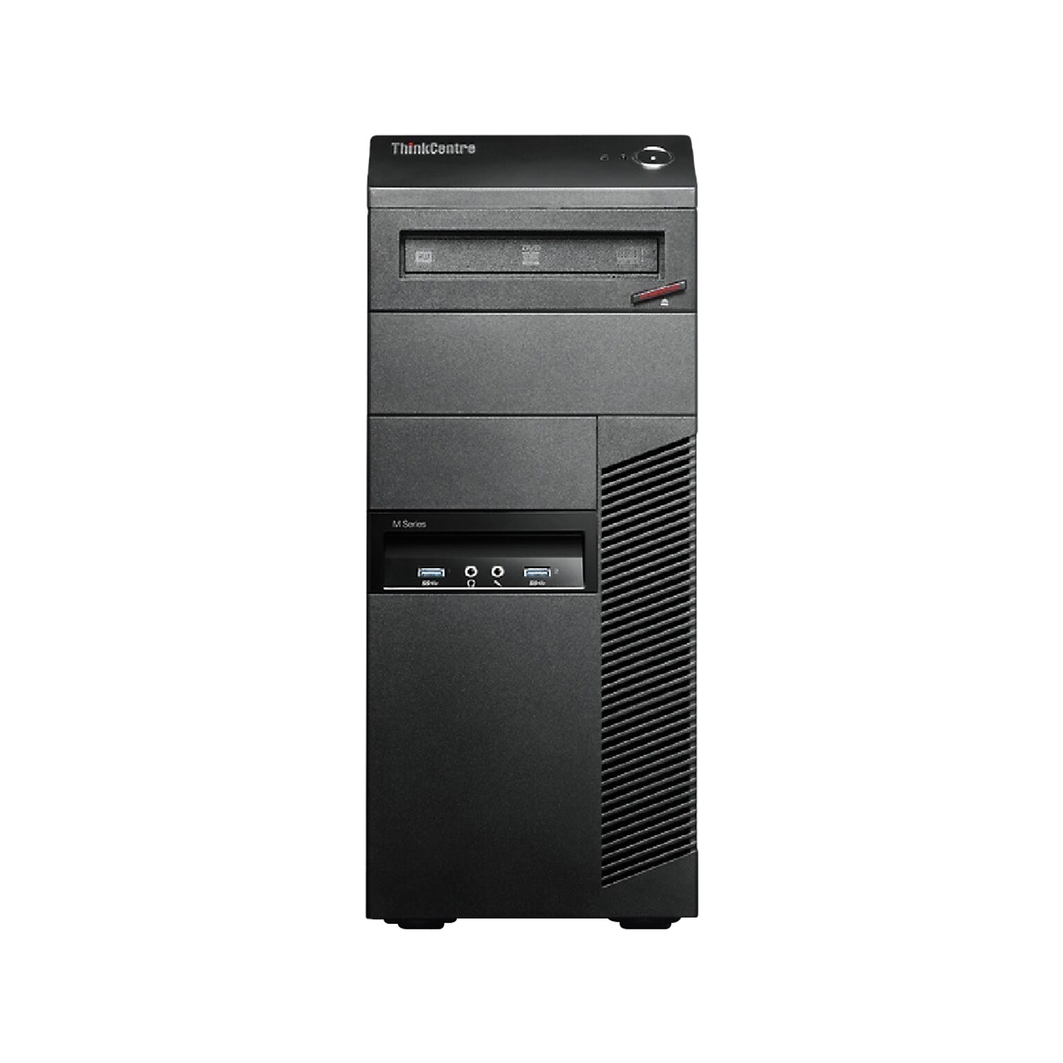 Lenovo ThinkCentre M93 Refurbished Desktop Computer, Intel Core i7-4770, 16GB Memory, 480GB SSD