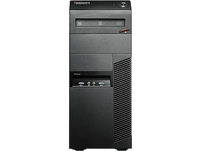 Lenovo ThinkCentre M93 Refurbished Desktop Computer, Intel Core i7-4770, 8GB Memory, 240GB SSD