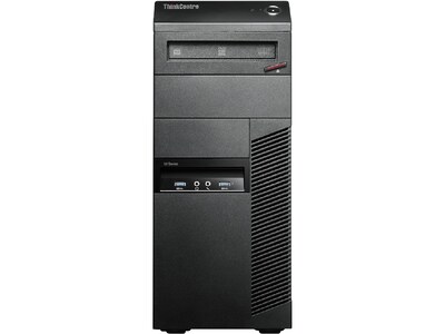 Lenovo ThinkCentre M93 Refurbished Desktop Computer, Intel Core i7-4770, 8GB Memory, 240GB SSD