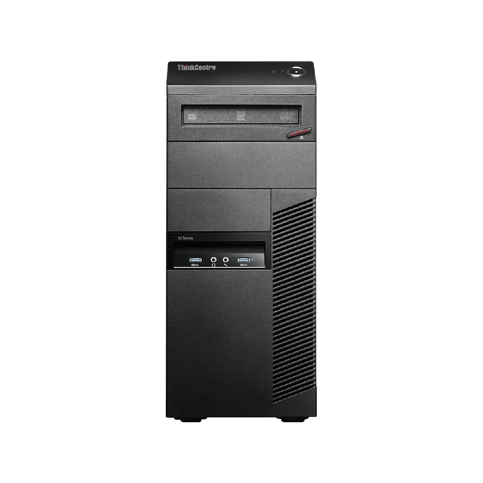 Lenovo ThinkCentre M93 Refurbished Desktop Computer, Intel Core i7-4770, 8GB Memory, 240GB SSD