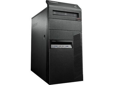 Lenovo ThinkCentre M93 Refurbished Desktop Computer, Intel Core i7-4770, 8GB Memory, 240GB SSD