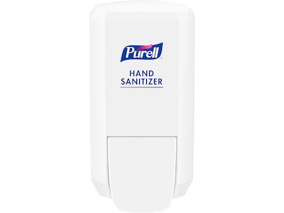 PURELL CS Wall Mounted Hand Sanitizer Dispenser, White (4121-06)