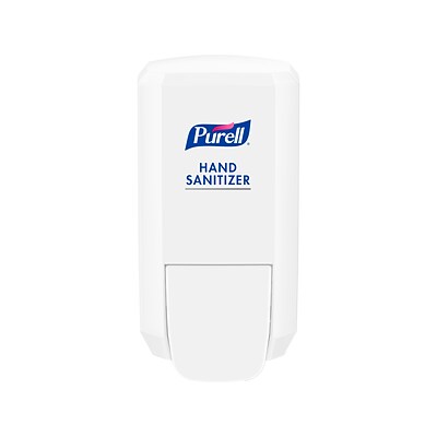 Purell CS2 Push-Style Hand Sanitizer Dispenser, White, for 1000 mL PURELL® CS2 Hand Sanitizer Refills, (4121-06)