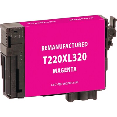 Clover Imaging Group Remanufactured Magenta Standard Yield Ink Cartridge Replacement for Epson T220 (T220XL320/T220320)