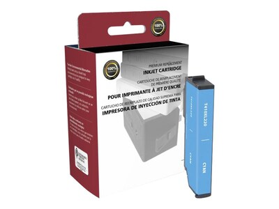 Clover Imaging Group Remanufactured Cyan High Yield Ink Cartridge Replacement for Epson T410XL (T410