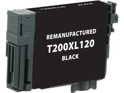 Clover Imaging Group Remanufactured Black High Yield Ink Cartridge Replacement for Epson T200XL (T200XL120)