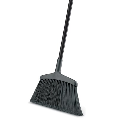 Libman Commercial 15 Wide Angle Broom, Black, 6/Carton (1115)