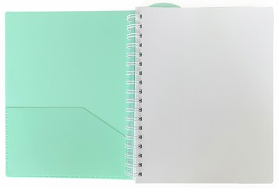 Carolina Pad Noted Premium Executive Notebook, 7.38" x 9.5", Lined, 100 Sheets, Assorted Colors (13008)