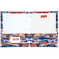 JAM Paper Glossy 3-Hole Punched 2-Pocket Folders, Multicolored, Assorted Camo, 6/Pack (31237922)