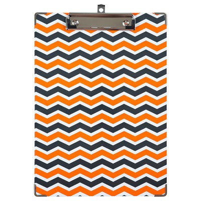 JAM Paper Hardboard Clipboard, Letter Size, Multicolor Chevron (340937938)