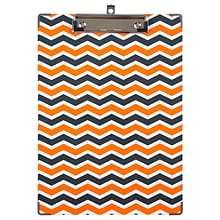 JAM Paper Hardboard Clipboard, Letter Size, Multicolor Chevron (340937938)