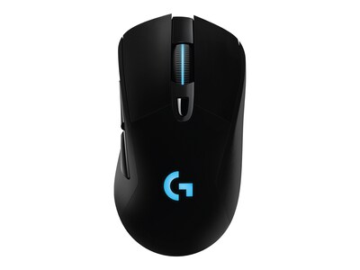 Logitech G703 Lightspeed Wireless Ergonomic Optical USB Gaming Mouse, Black (910-005638)