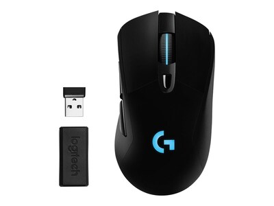 Logitech G703 Lightspeed Wireless Gaming Optical Mouse, Black (910005638)