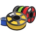 Makerbot Sketch PLA Filament Spool for Sketch Classroom, Blue/Yellow/Red/Green/Gray, 5/Pack (900-005