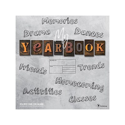 2021 TF Publishing 12 x 12 Wall Calendar, My Yearbook, Multicolor (99-1021)