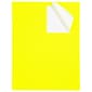 JAM Paper Shipping Label, 3 1/3" x 4", Neon Yellow, 6 Labels/Sheet, 20 Sheets/Pack (354328049)