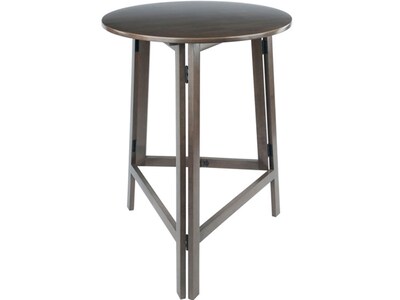 Winsome 32.36 x 30.83 Accent Table, Oyster Gray (16340)
