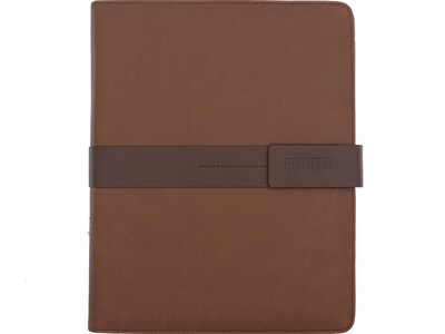 ROOTS Slim Snap Portfolio Case with Magnetic Closure, Brandy Combo (RQ10PF-16T)