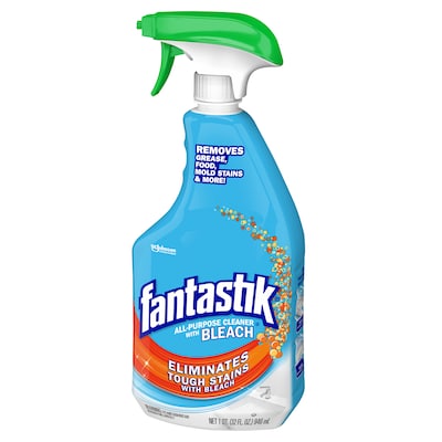 Fantastik All-Purpose Cleaner with Bleach, Fresh, 32 Oz. (696716)