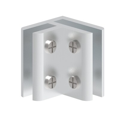Luxor Reclaim® Freestanding Counter Sneeze Guard, 30"H x 30"L, Clear, Acrylic (DIVCU-3030C)