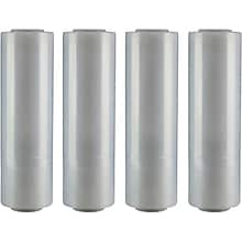 18 x 1500 80 Gauge Cast Stretch Wrap, Clear, 4/Carton (FSTSF188CAST)