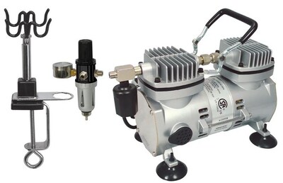 Sparmax TC-2000 Air Compressor, Silver