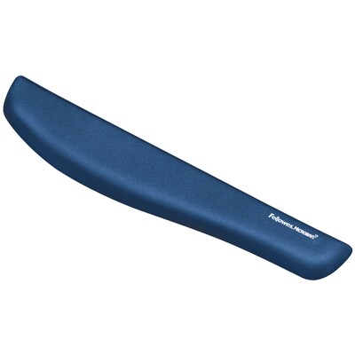 Fellowes PlushTouch Foam Wrist Rest, Blue (9287401)