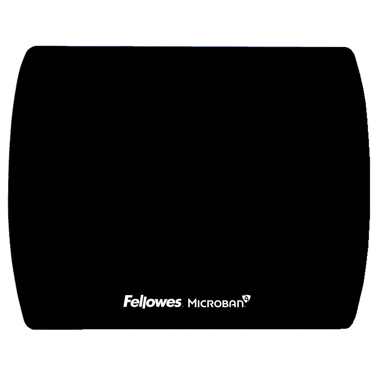 Fellowes Ultra Thin Microban Non-Skid Mouse Pad, Black (5908101)